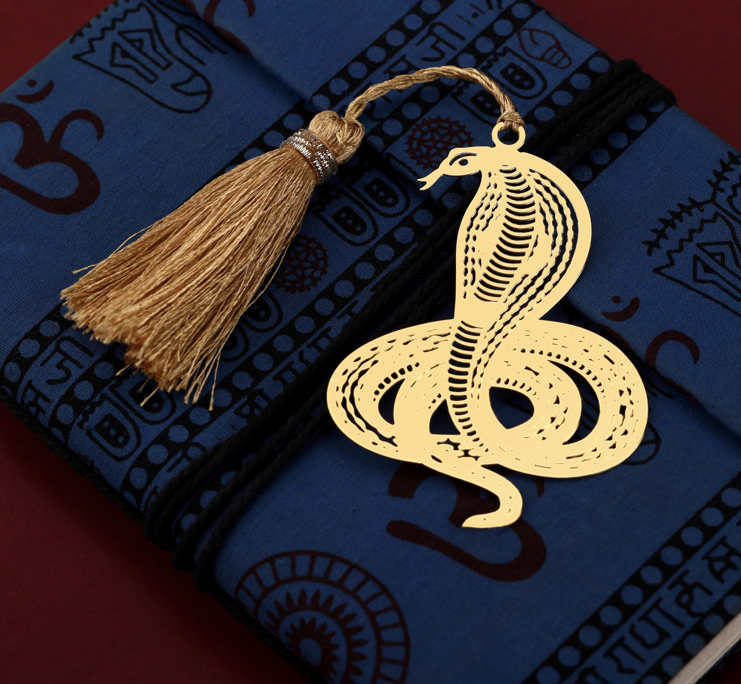 Goga MaharajBrass Metal Bookmark , Hollow Bookmarks for Reading Enthusiasts and Gifting, Bookmark Gift Valentine's Day Appreciation Gifts